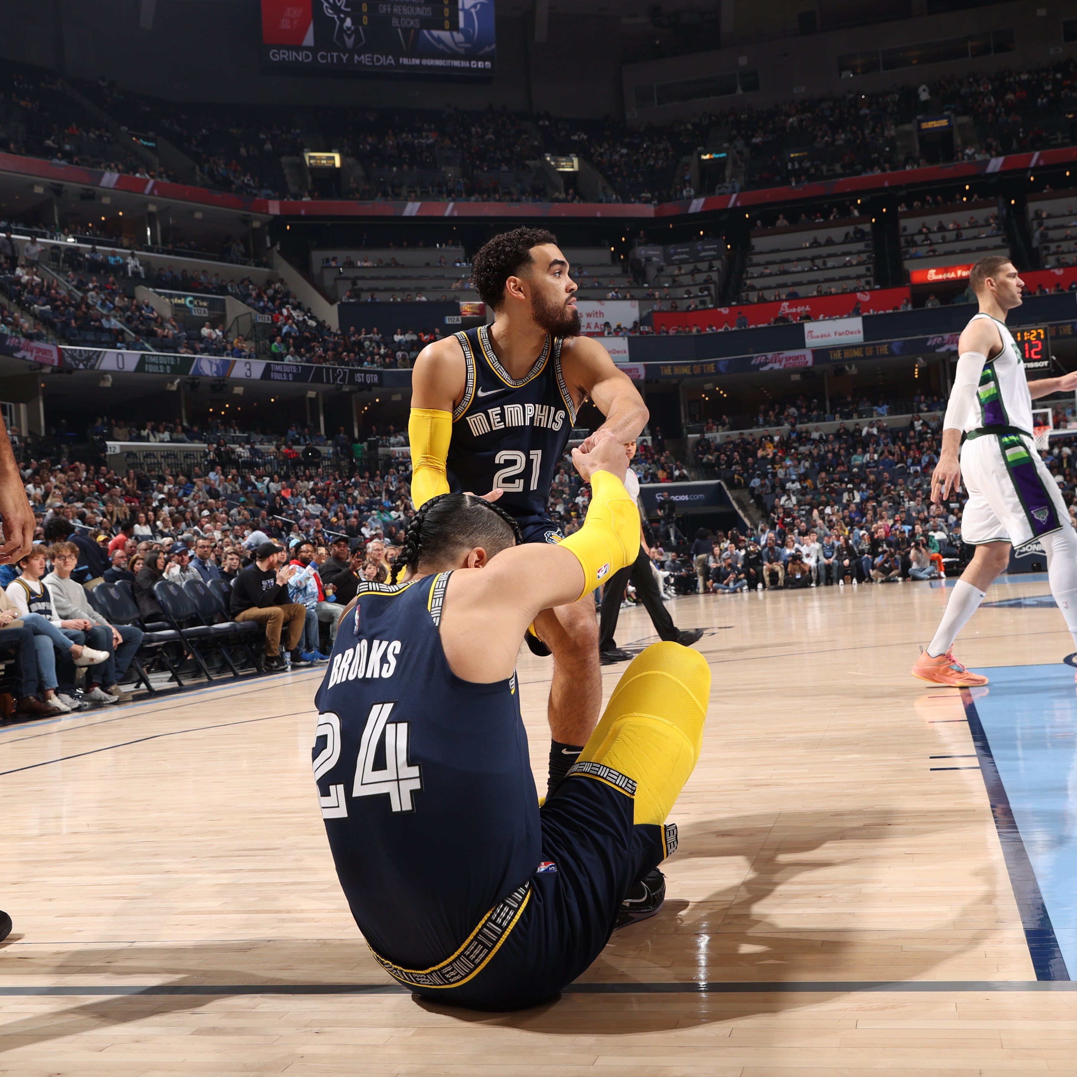 关于灰熊胜公牛，农斯分全场最高的信息